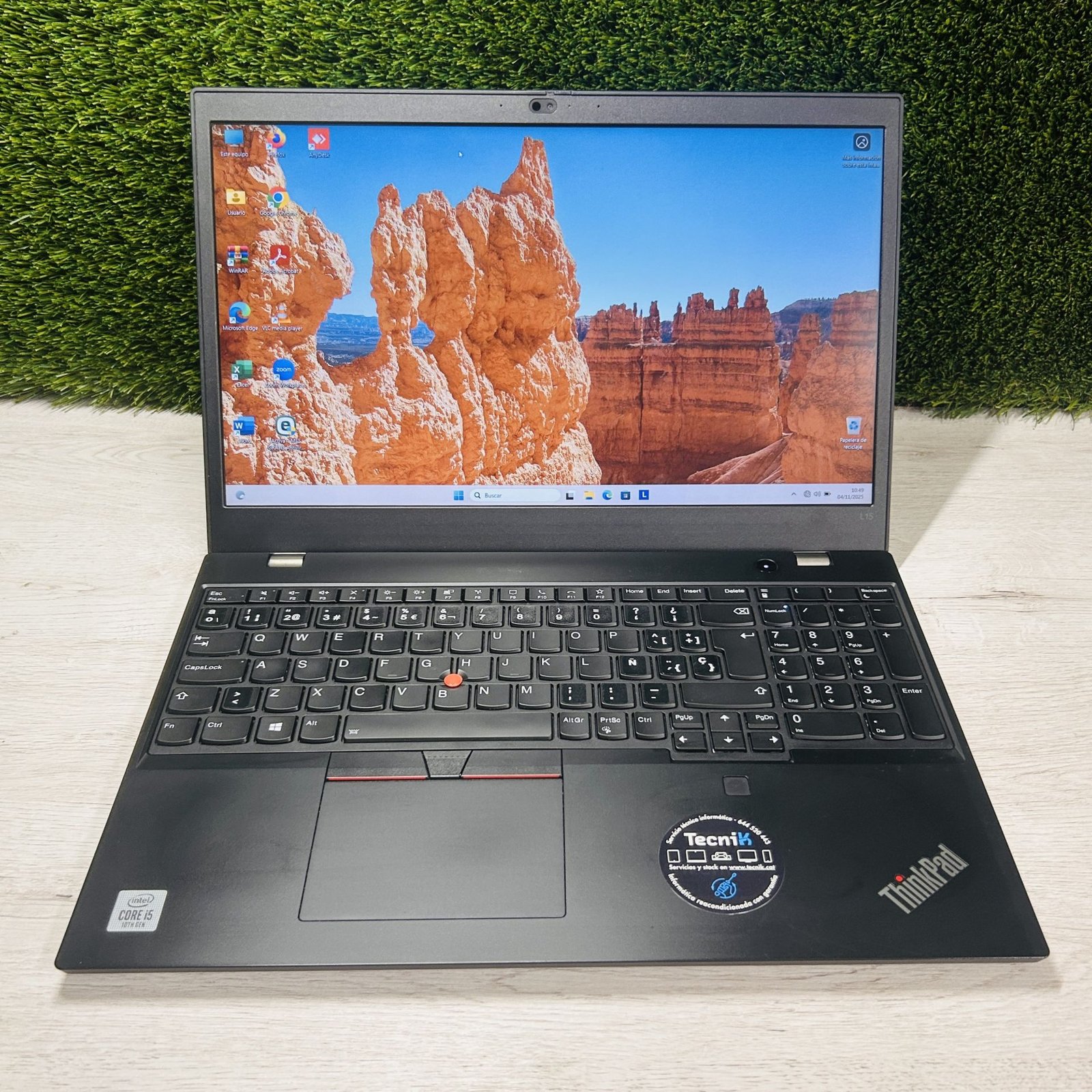 LENOVO THINKPAD L15 G1 15.6″ i5 16GB 512GB - Imagen 4