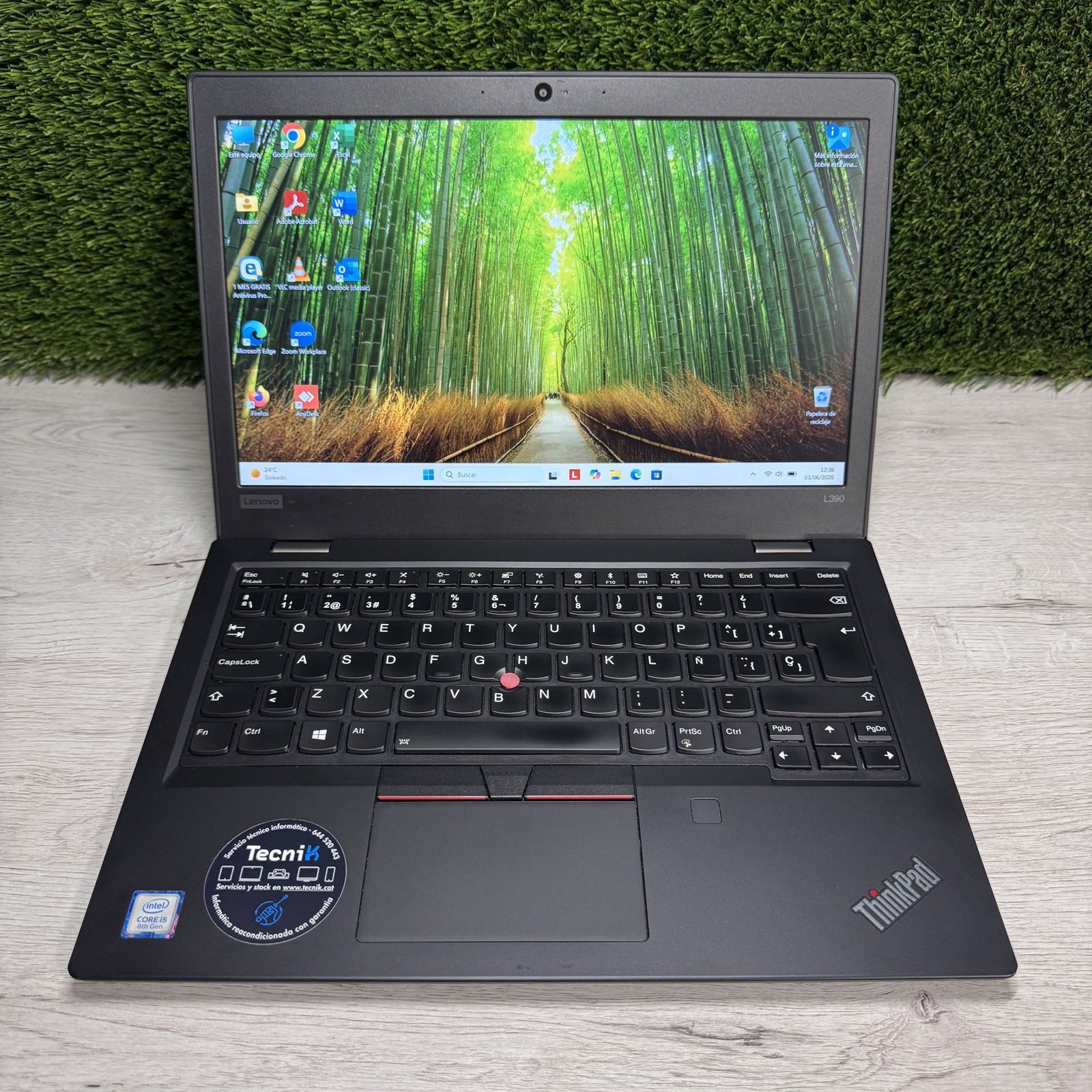 LENOVO THINKPAD L390 13.3″ i5-8265U 8GB 256GB - Imagen 2