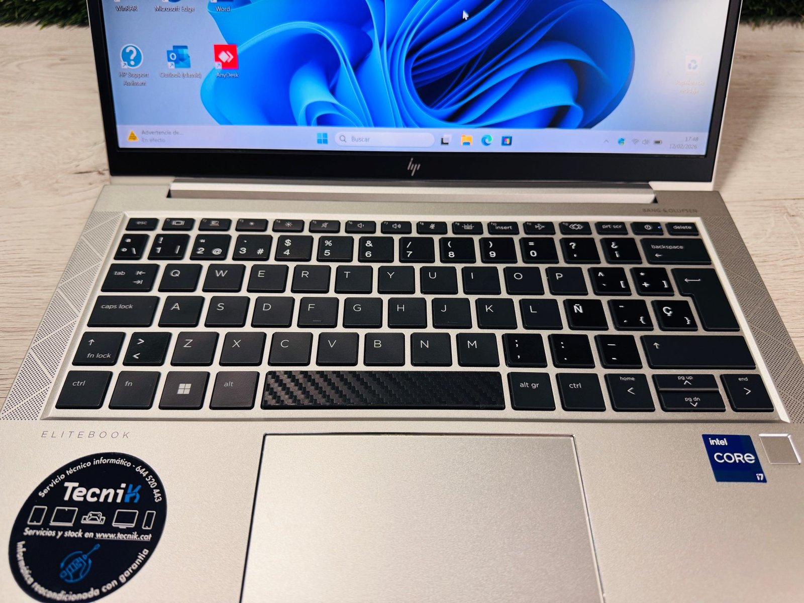 HP ELITEBOOK 830 G8 13″ Intel Core i7 16GB 256GB SSD - Imagen 6