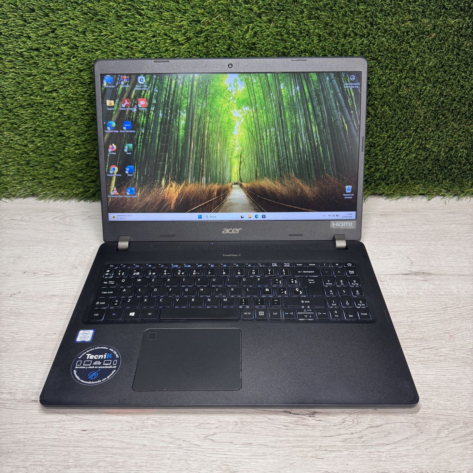 ACER TRAVELMATE P215 15.6″ i5 12GB 256GB SSD - Imagen 2
