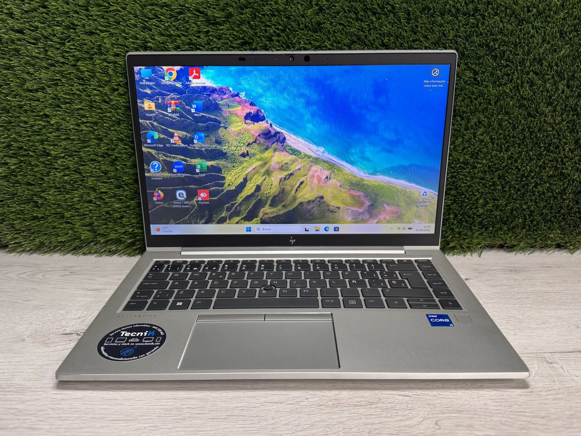 HP ELITEBOOK 840 G8 14″ i5-1145G7 16GB 256GB SSD - Imagen 2