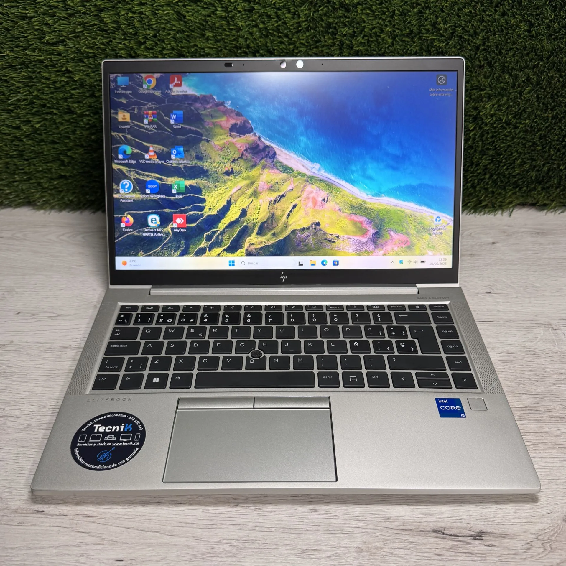HP ELITEBOOK 840 G8 14″ i5-1145G7 16GB 256GB SSD - Imagen 3