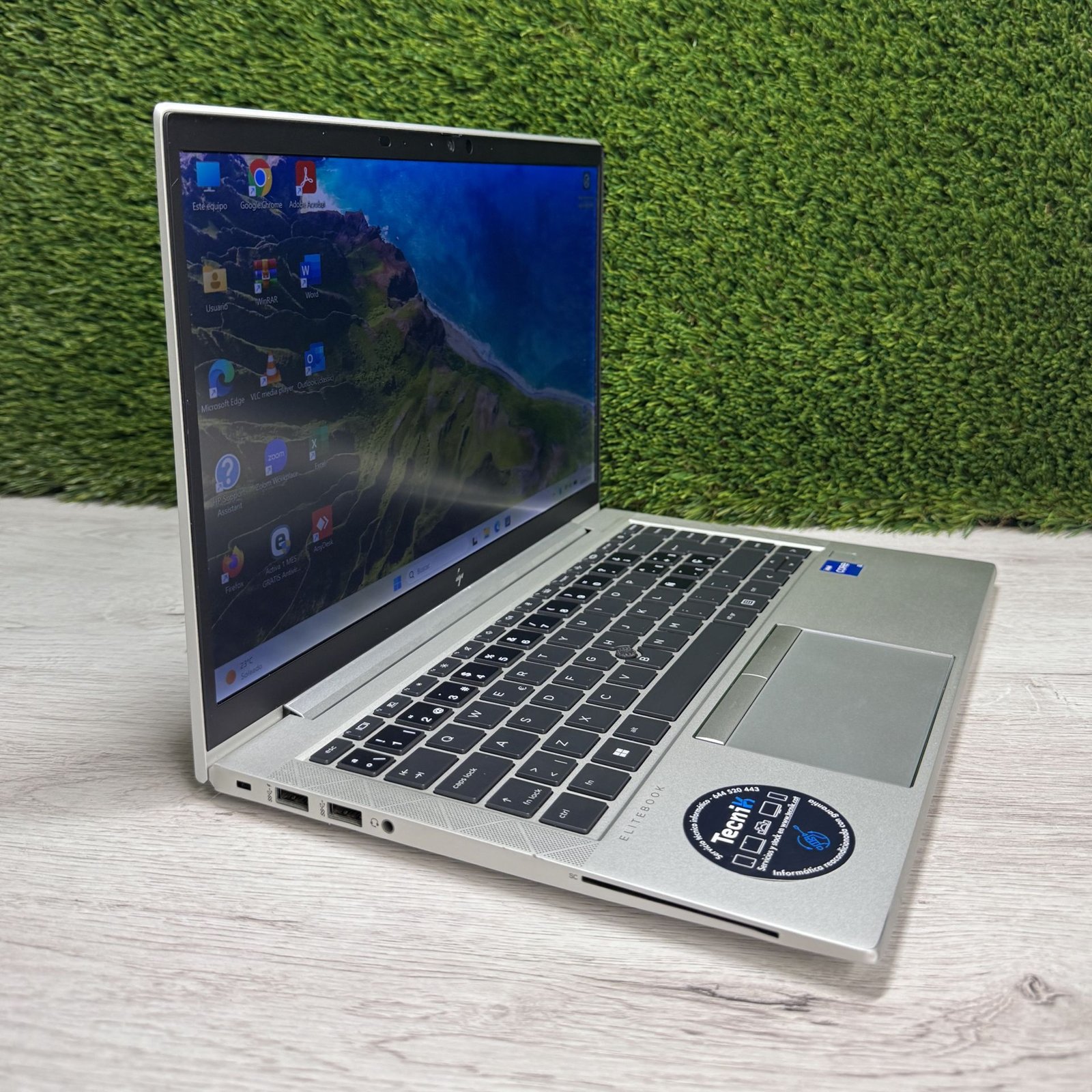 HP ELITEBOOK 840 G8 14″ i5-1145G7 16GB 256GB SSD - Imagen 4