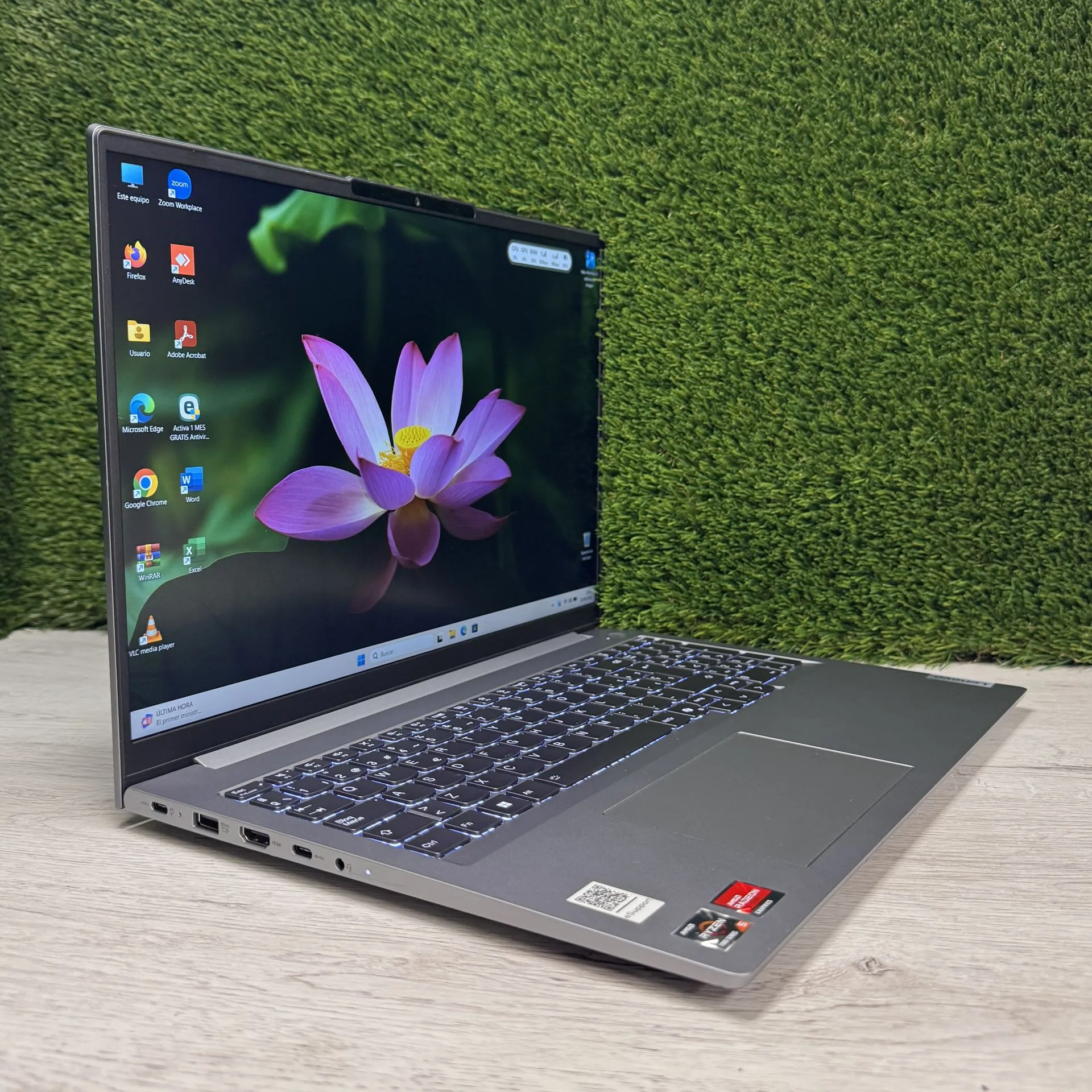 LENOVO THINKBOOK 16 G7 16″ Ryzen 5 7535HS 16GB 512GB SSD - Imagen 4