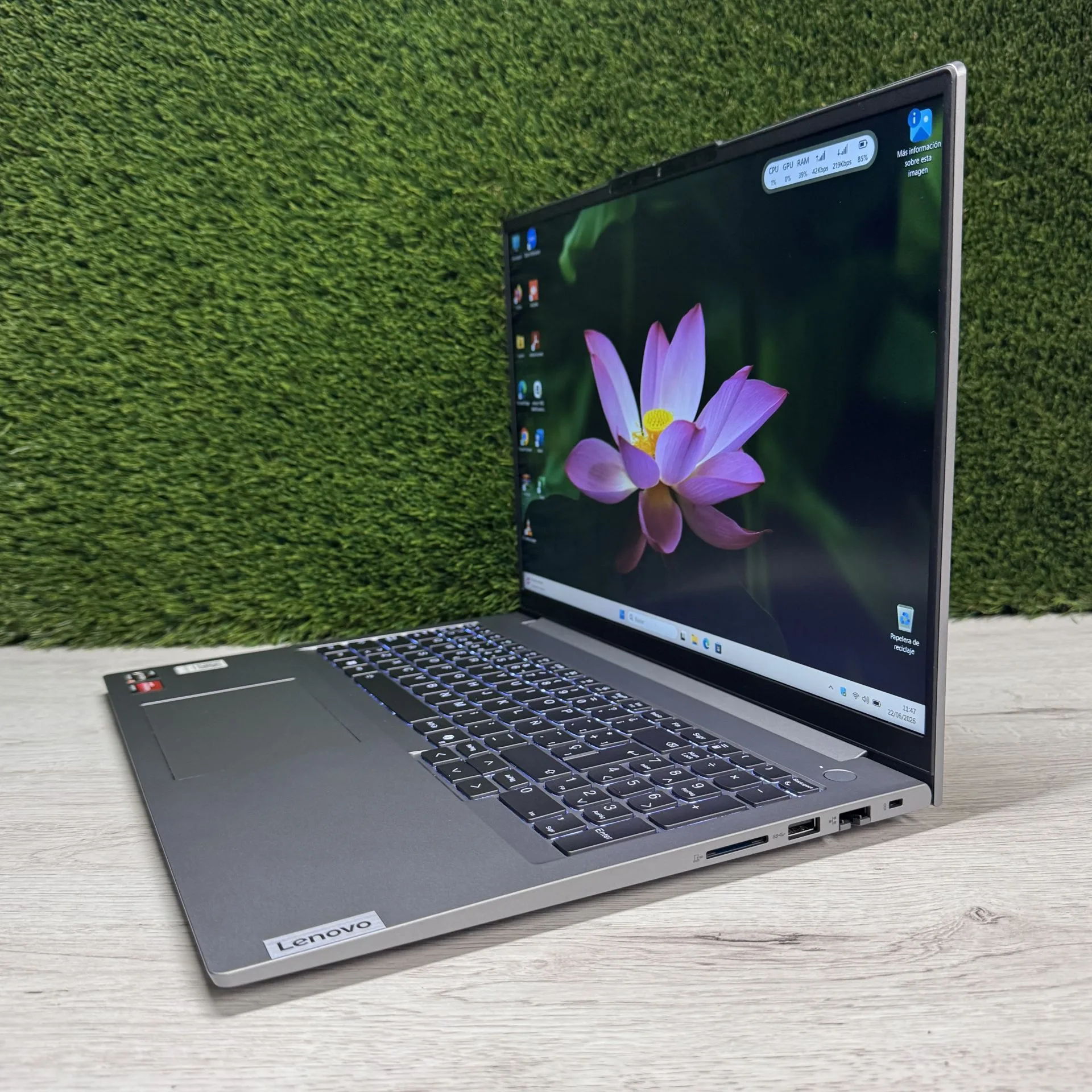 LENOVO THINKBOOK 16 G7 16″ Ryzen 5 7535HS 16GB 512GB SSD - Imagen 5